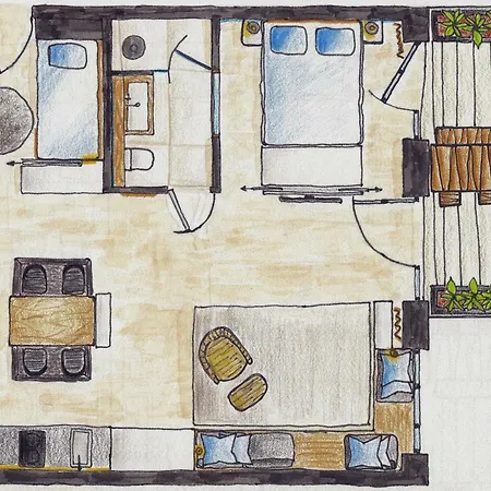 Inselloft Ruegen - Meerblick, Pool & Eigener Strandzugang בינץ